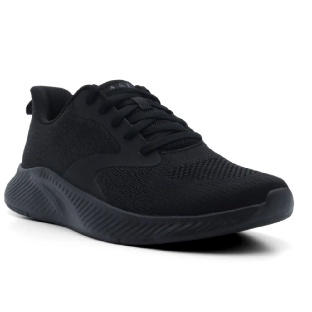 Athletic Works Men's Core Jogger Sneakers Black Size 9W